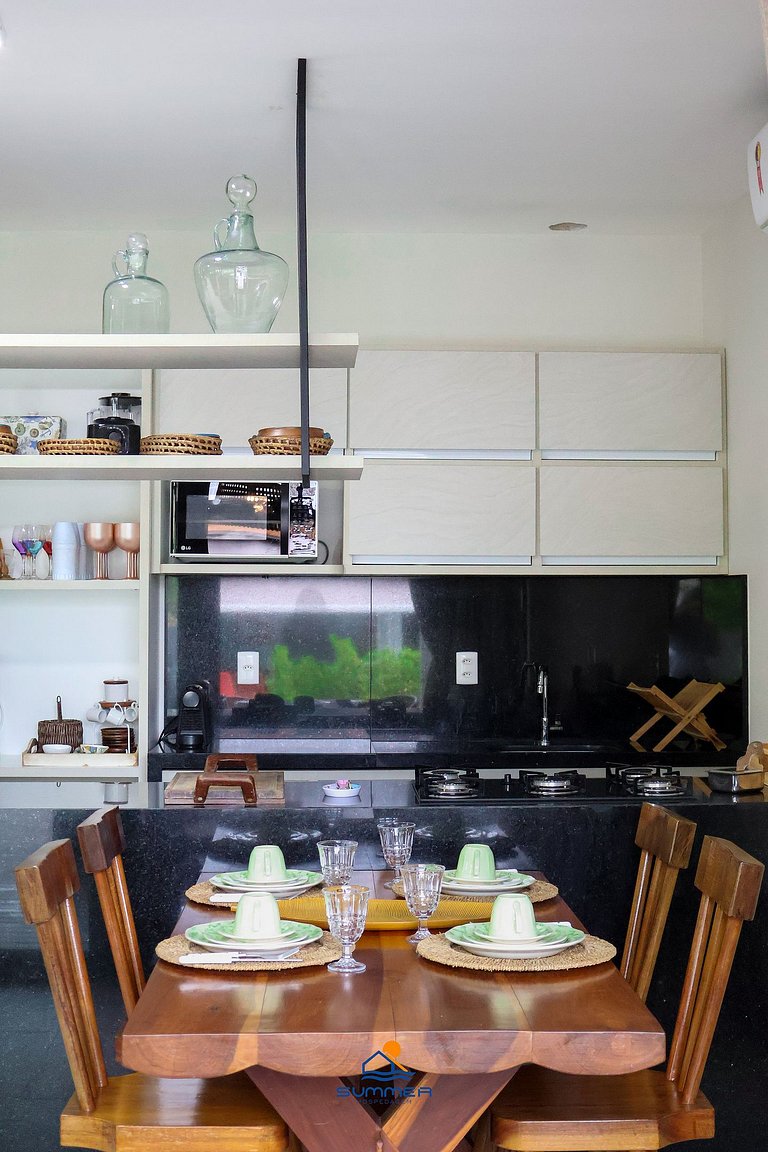 Casa charmosa 2 quartos 2 WCS e piscina privativa