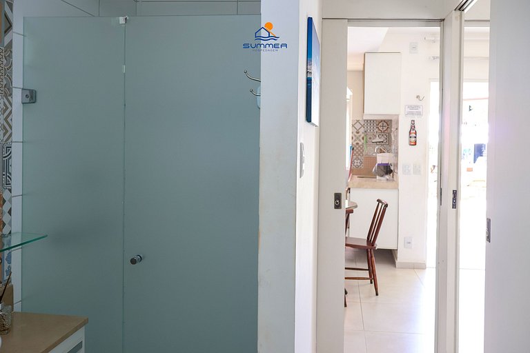 Apartamento con vista a la piscina climatizada a 400 metros