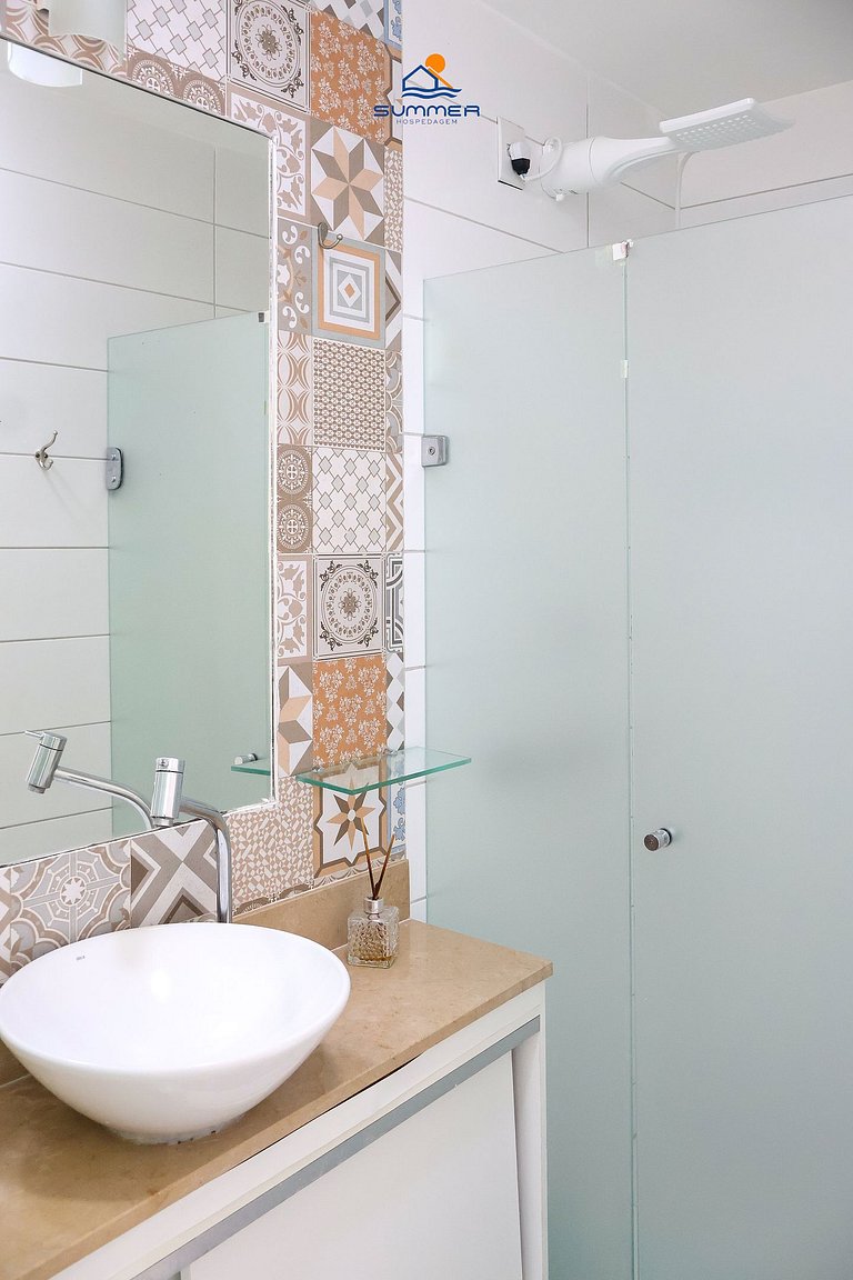 Apartamento con vista a la piscina climatizada a 400 metros