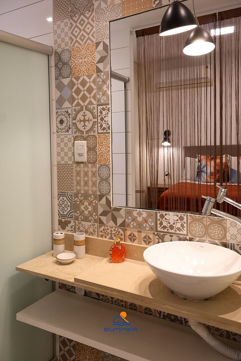 170- Apartamento frente al jardín acogedor