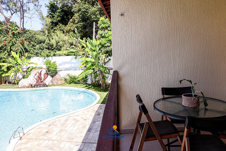 201- Apartamento superior con habitación privada y aire acon