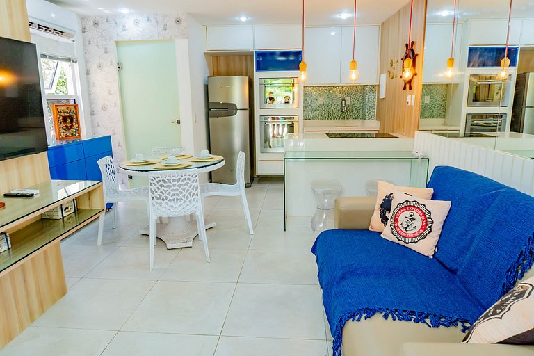 181 - Triplex Família com Jacuzzi privativa